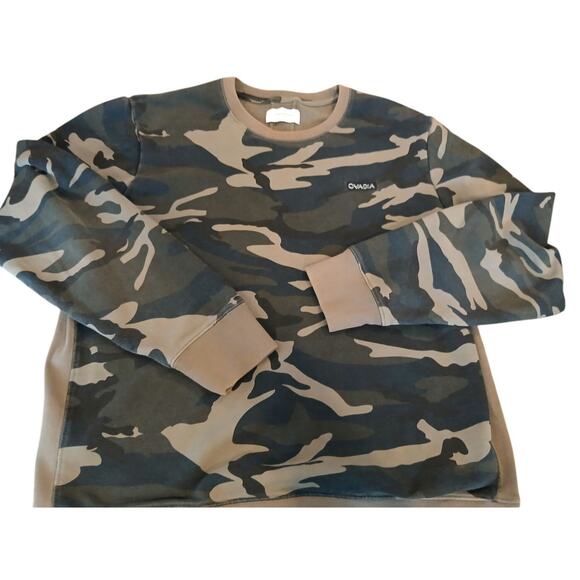 Ovadia and‎ sons Camo Cotton Mens sweatshirt XL